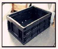 Conductive Foldable Container